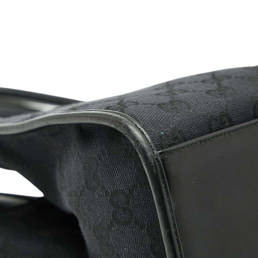 GUCCI Authentic Black Leather Jackie Shoulder Bag - Picture 5 of 10